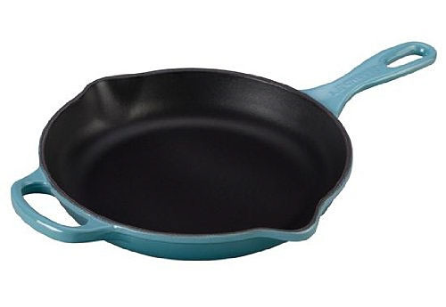 Le Creuset Signature 9" Caribbean Enameled Cast Iron Skillet