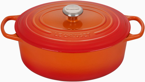 Le Creuset 6.75 Qt. Flame Oval Dutch Oven