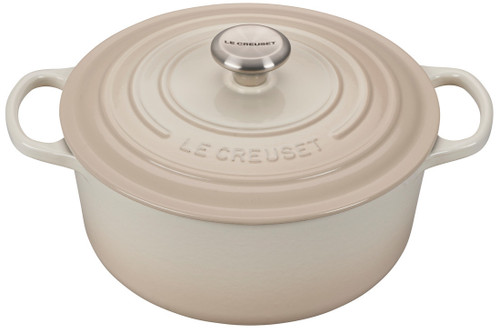 Le Creuset 5.5 Qt. Meringue Round Dutch Oven