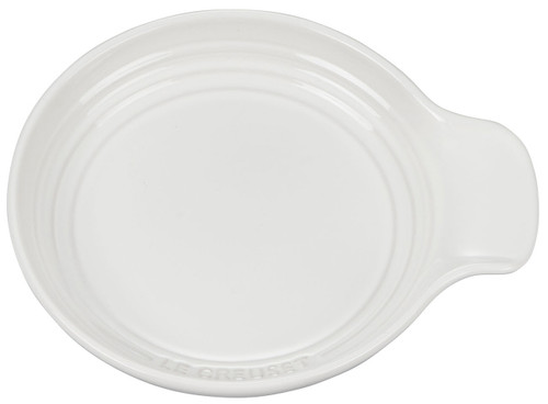 Le Creuset 6" Signature White Spoon Rest