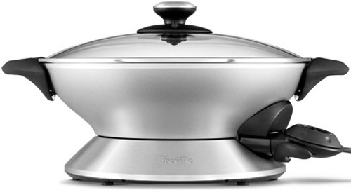 Breville Stainless Steel Electric Hot Wok
