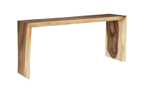 Waterfall Console Table, Natural