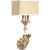 Traditional Florence 2 Light Wall Mount In Persian White