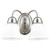 Traditional 2 Light Wall Mount In Satin Nickel
