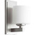 Transitional 1 Light Cylinder Wall Mount In Satin Nickel