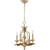 Traditional Florence 4 Light Chandelier In Persian White