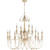 Traditional Salento 39"/12 Light Chandelier In Persian White