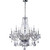 Traditional Katrina 12 Light Chandelier Imp In Chrome