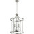 Transitional Lancaster 5 Light Entry In Satin Nickel