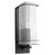 Modern And Contemporary Balboa 7" Wall Lantern In Noir