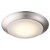 Transitional Led Wet Ceiling Mount 7.5"15W In Satin Nickel