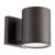 Cylinder LED 1-Light 5" Outdoor Wall Light in Oiled Bronze