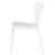 Wayne Dining Chair White Leather