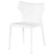 Wayne Dining Chair White Leather