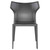 Wayne Dining Chair Dark Grey Leather