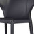 Wayne Bar Stool Dark Grey Leather