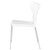 Wayne Dining Chair White Stainless