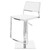 Aaron Adjustable Stool White