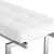 Louve Occasional Bench White 59"