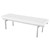 Louve Occasional Bench White 59"