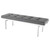 Louve Occasional Bench Grey 59"