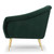 Lucie Occasional Chair Emerald Green