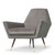 Vanessa Occasional Chair Smoke Grey