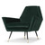 Vanessa Occasional Chair Emerald Green