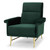 Mathise Occasional Chair Emerald Green