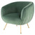 Sofia Occasional Chair Moss/Gold