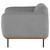 Benson Single Seat Sofa Light Grey