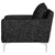 Anders Single Seat Sofa Salt & Pepper/Silver