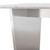 Aiden Dining Table White/Silver 79"