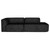 Isla Triple Seat Sofa Salt & Pepper