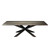 Couture Dining Table Matte Black 96"