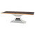 Praetorian Dining Table Seared/Silver 96"