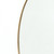 Bellvue Round Mirror-Polished Brass