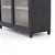 Millie Cabinet-Drifted Matte  Blk/Oak