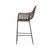 Bandera Outdoor Woven Bar Stool-Dist Grey