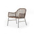 Bandera Outdoor Woven Club Chair-Grey