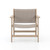 Delano Outdoor Chair-Brown