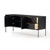 Trey Media Console-Black Wash Poplar