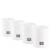 Artificial Candle 2.76" dia x 3.54" H set of 4