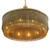 Chandelier Tissot antique brass finish UL