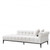 Lounge Sofa Aurelio right avalon white