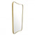 Mirror Vivienne brushed brass finish