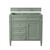 Brittany 36" Single Vanity, Smokey Celadon