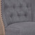 Abel Two-Toned Jute and Grey Performance Linen Wingback Barstool