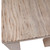 Datona 22" Square Reclaimed Pine Block Feet Side Table