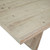 Hudson 79" Rectangular Reclaimed Pine Modern Honeycomb Pedestal Base Dining Table